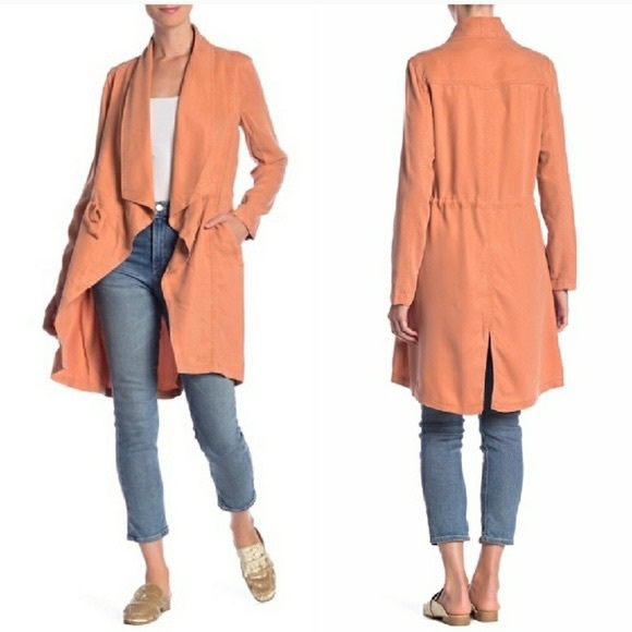 Max Jeans Spiced Coral Duster Jacket - Picture 11 of 13